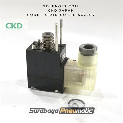 Jual Ckd Japan F Coil L Ac V Coil Solenoid Untuk Ckd Body