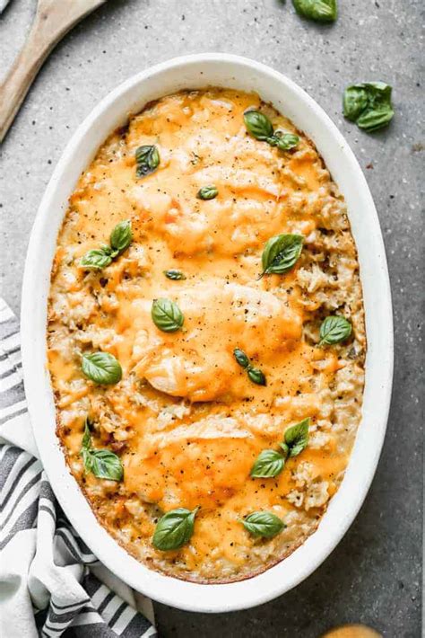 One Pan Chicken And Rice Casserole Tastes Better From Scratch