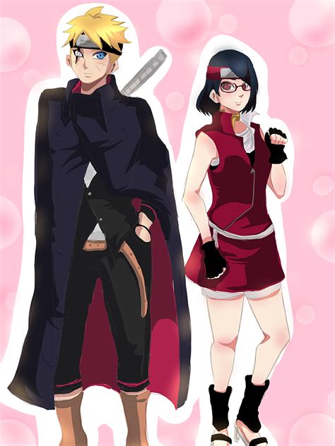 Boruto X Sarada Favourites By Emorocklara On Deviantart