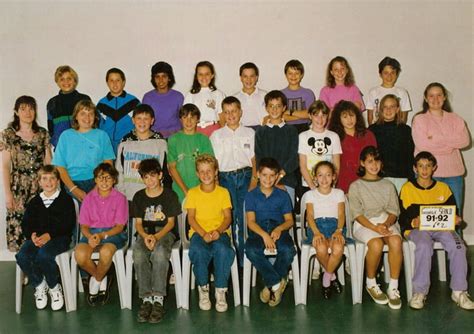 Photo de classe Sixième 2 de 1991 Collège George Sand Copains d avant