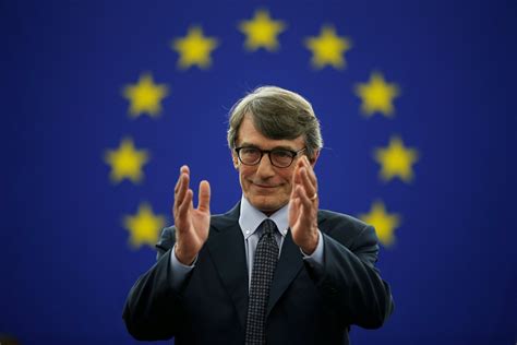 David Sassoli European Parliament Elects Italian Socialist As Its New