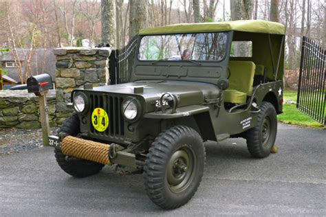 1952 Willys M38 Jeep Fully Restored Army Military Antique Classic