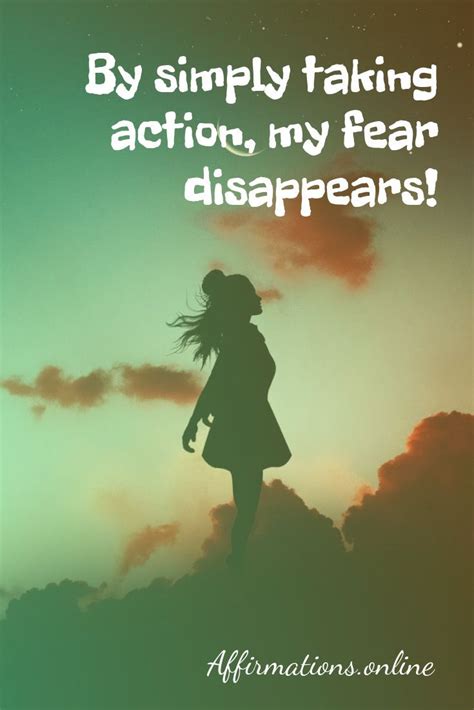 Eliminate Fear Affirmations Affirmations Daily Affirmations Self