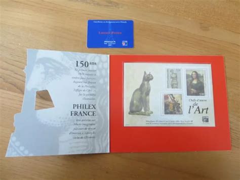 FRANCE BLOC FEUILLET N BF 23 Neuf Chefs D Oeuvre De L Art EUR 14