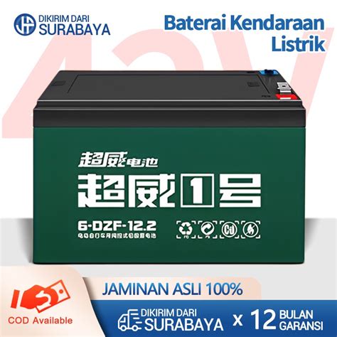 Jual Baterai Chaowei Aki Sepeda Listrik 48V 12AH Chaowei Baterai