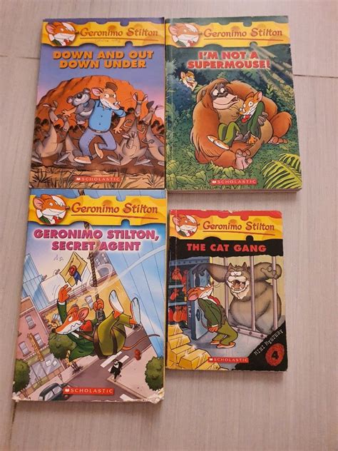 Geronimo Stilton Books Down And Out Down Under I M Not A Super Mouse Geronimo Stilton Secret