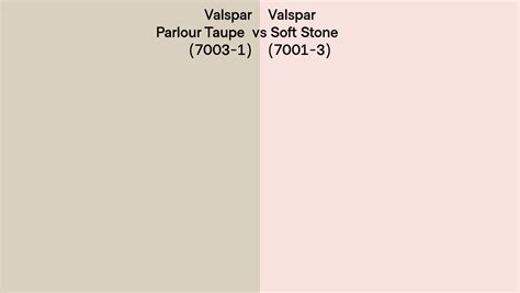 Valspar Parlour Taupe Vs Soft Stone Side By Side Comparison