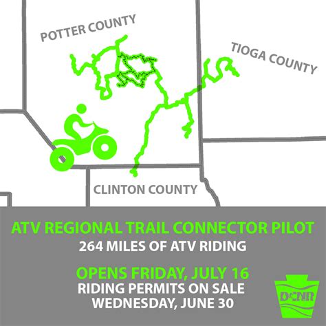 Potter County ATV Club announcement - ATV News - Valley ATV Club