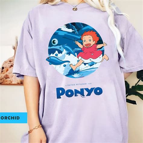 Ponyo Ghibli T Shirt Ghibli Shirt Hayao Miyazaki Studio Ghibli Shirt