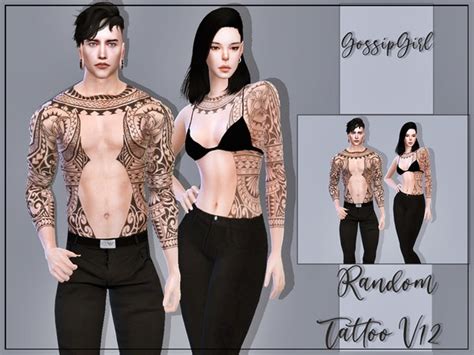 The Sims Resource Random Tattoo V12