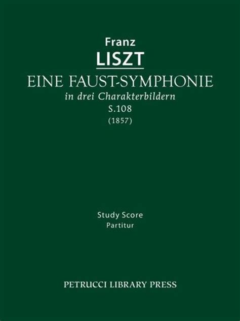 Eine Faust Symphonie S Franz Liszt Boeken Bol