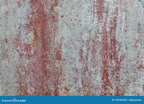 Weathered Old Rusty Metal Texture Stock Photo Image Of Painted Mode