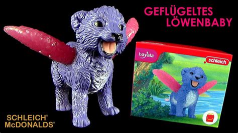 Schleich Happy Meal Gefl Geltes L Wenbaby Bayala Unboxing