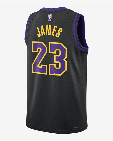 Lebron James Los Angeles Lakers City Edition 202324 Mens Nike Dri Fit Nba Swingman Jersey Nike Pt