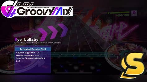 D Dj Groovy Mix Bye Lullaby Expert Ss Rank Perfect Full Combo