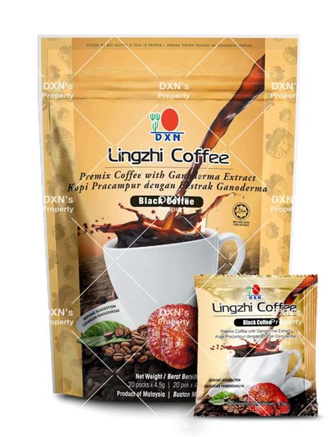 Dxn Lingzhi Black Coffee Lazada