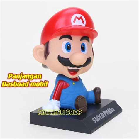 Jual Super Mario Bros Action Figure Pajangan Miniatur Shopee Indonesia