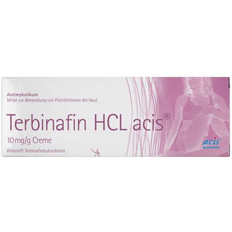 Terbinafin Hcl Acis® 10 Mgg Creme 15 G Shop