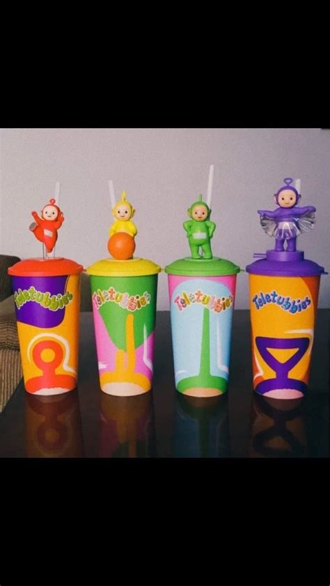 Teletubbies Cups Town