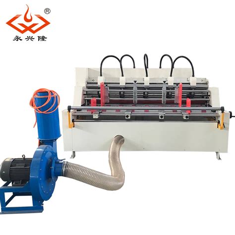 Auto Corrugated Folding Gluing Thin Blade Slitter Scorer For Cardboard