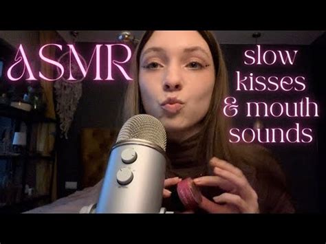 ASMR Slow Kisses Mouth Sounds Hand Movements