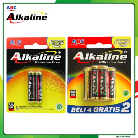 Jual Baterai ABC Alkaline Kecil AAA A3 Shopee Indonesia