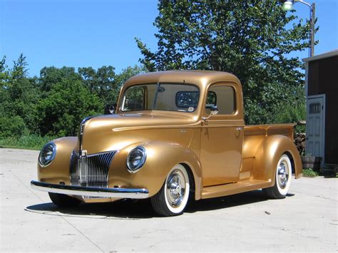 1940 Ford Pickup Pictures Ford 1940 Pickup Rod Custom Street Vintage