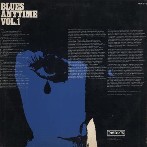 Various Blues And Gospel Blues Anytime Vol 1 An Anthology Of British Blues Uk Vinyl Lp Album Lp