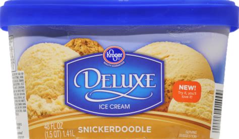 Kroger® Deluxe Snickerdoodle Ice Cream 48 Fl Oz Kroger