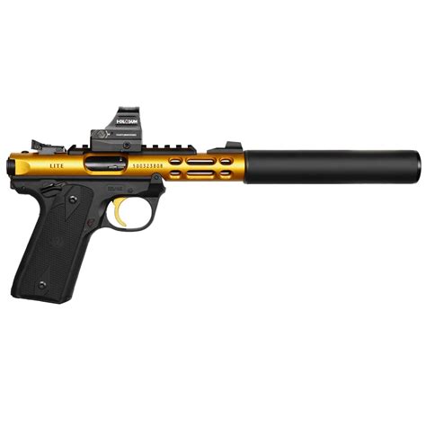 Ruger Mkiv Lite Gold Suppressed Package Delta Mike Ltd