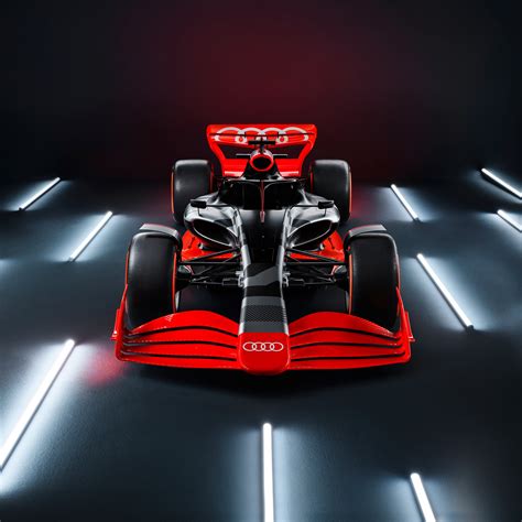 Audi F1 launch livery Wallpaper 4K, 5K