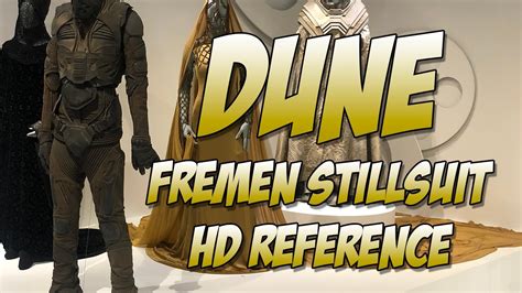 Dune 2021 Fremen Stillsuit Hd Reference Fidm Museum Youtube