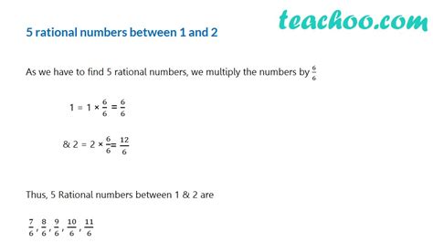 How To Find Rational Numbers Between Two Rational Numbers With Video