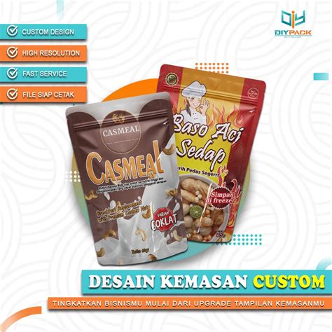 Jual Jual Jasa Desain Kemasan Standing Pouch Shopee Indonesia