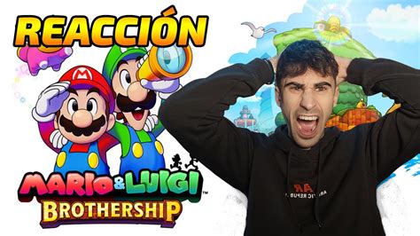 REACCIÓN AL ANUNCIO DE MARIO LUIGI HERMANDAD FRATERNAL CLIP YouTube