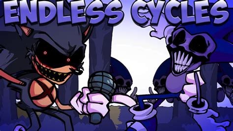 Friday Night Funkin Vs Endless Cycles Lord X Ft Majin Sonic Fnf Mod