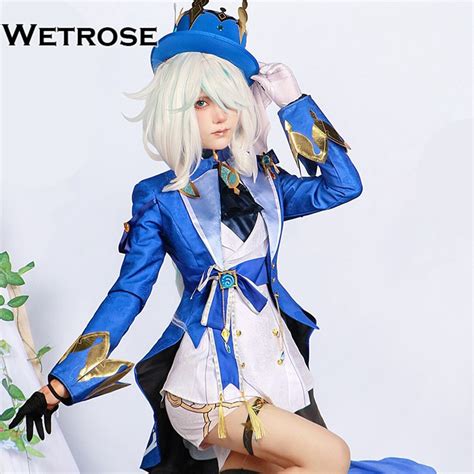 Jual Art I J Wetrose Genshin Impact Cosplay Suit Furina De Fontaine