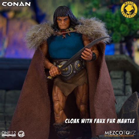 Mezco One12 Collective Conan The Conqueror And Barbarian Booster Kit