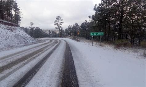 Reportan Caída De Nieve En Seis Municipios De Chihuahua Segundo A