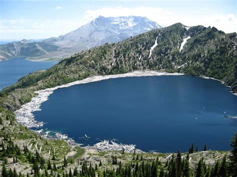 Get Out Backpacking One Day Wilderness St Helens Lake Overlook Get