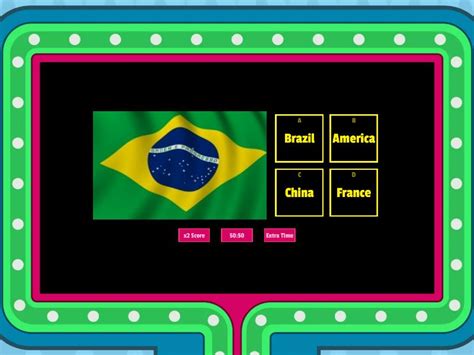 Country flags quiz - Gameshow quiz