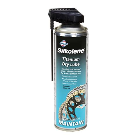 Fuchs Silkolene Chain Spray Titanium Dry Lube Ml Maciag Offroad