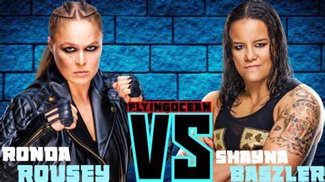 Full Match Ronda Rousey Vs Shayna Baszler Wwe Women S Championship