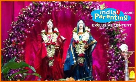 Significance of Gauri Pujan | Ganpati festival, Gauri decoration ...