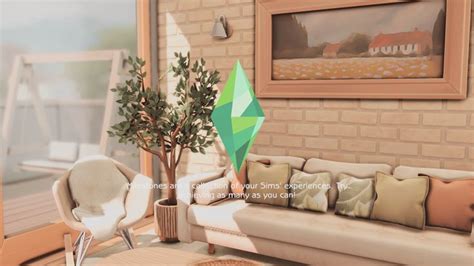 Cute Cozy Loading Screen Sims Gameplay Sims House Design