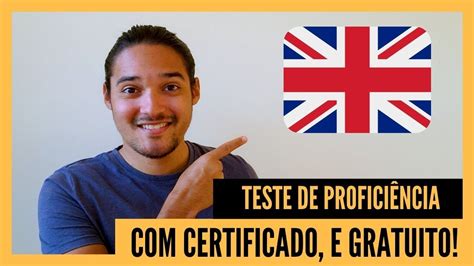 Teste de proficiência em Inglês gratuito e Certificado EF set