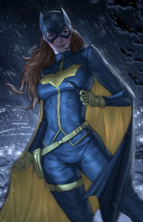 Batgirl By Hibren Art Dc Comics Girls Dc Comics Heroes Dc Comics Art Comic Book Heroes Dc