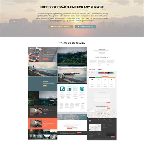 33 Awesome Free HTML5 Bootstrap Templates 2021