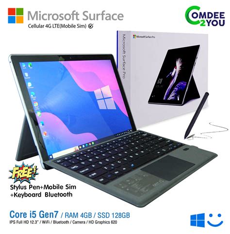 Microsoft Surface Pro Core I Gen Ram Gb Ssd Gb Ips Full Hd