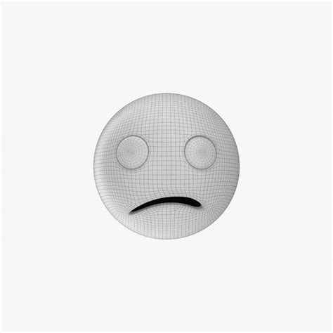 Emoji 066 Confused 3d Model Download Hobbies On